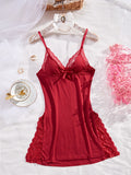 Sexy side slit nightwear