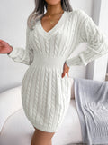 Long Sleeve Mid length Sweater dress